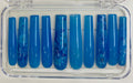 Blossom Blue Press-On Nails