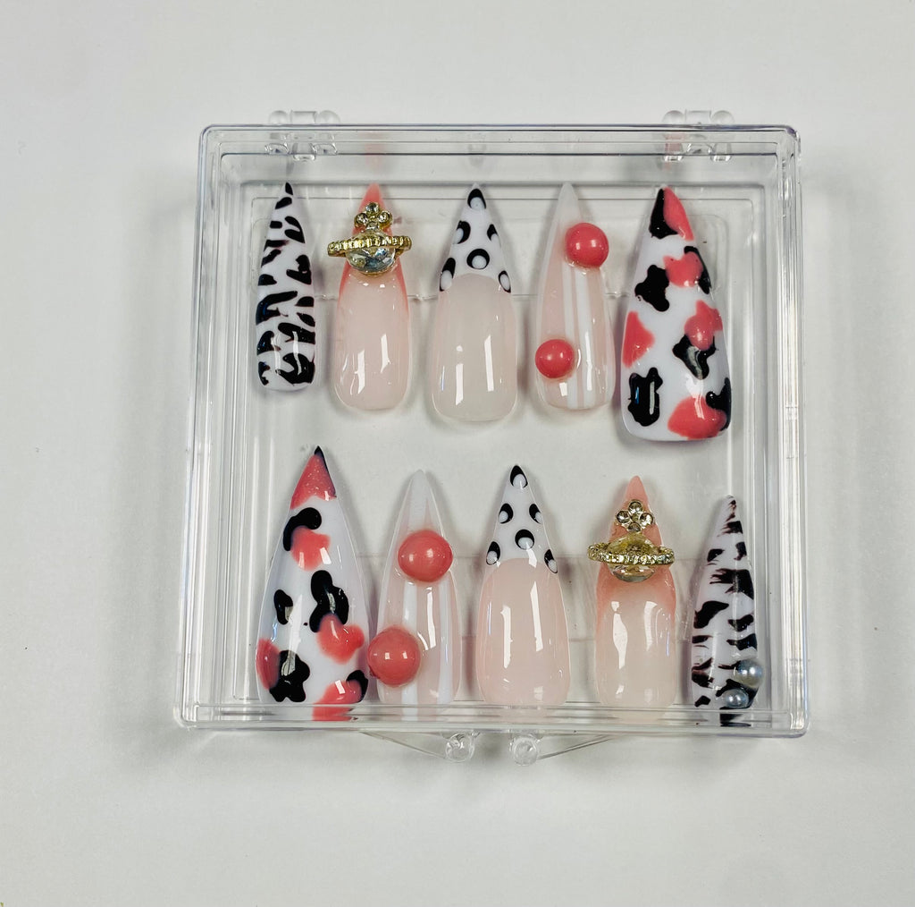 Spot Me Wild Press-On Nail Set