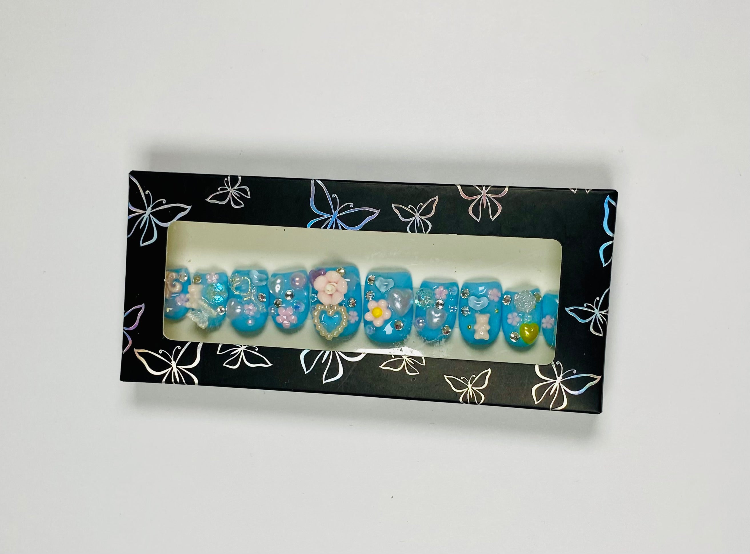 Sky Garden Press-On Nails