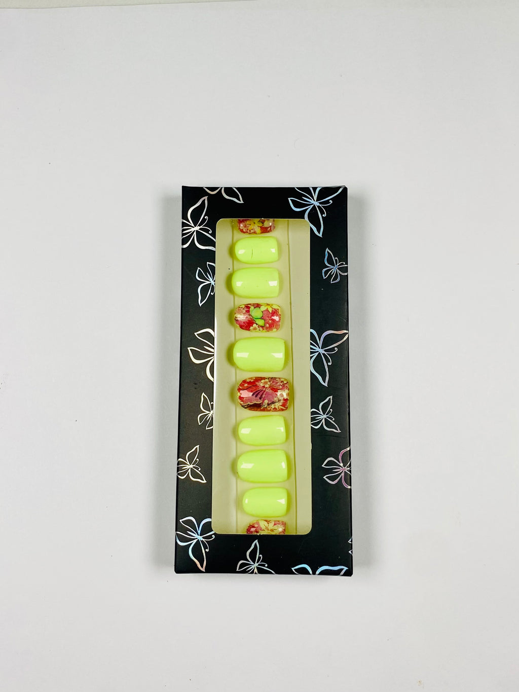 Light Forest Green Press-On Nails