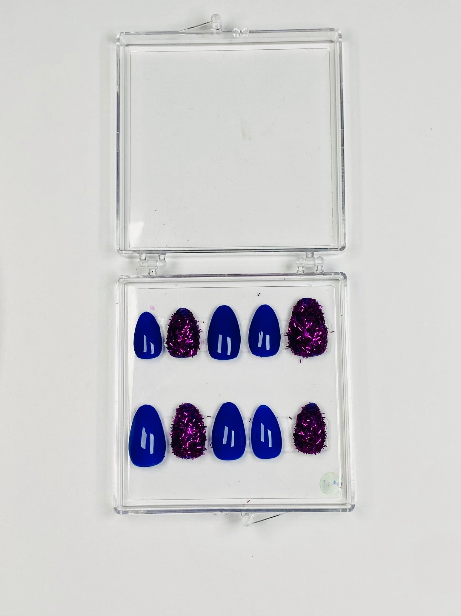 Raspberry Sprinkle Press-On Nails