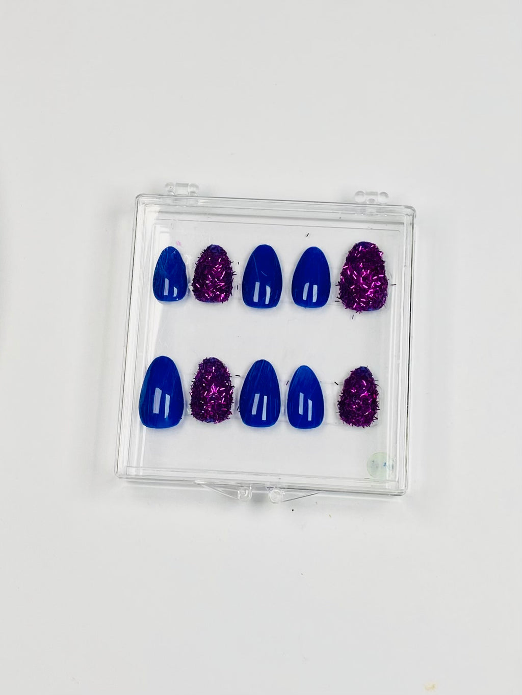 Raspberry Sprinkle Press-On Nails